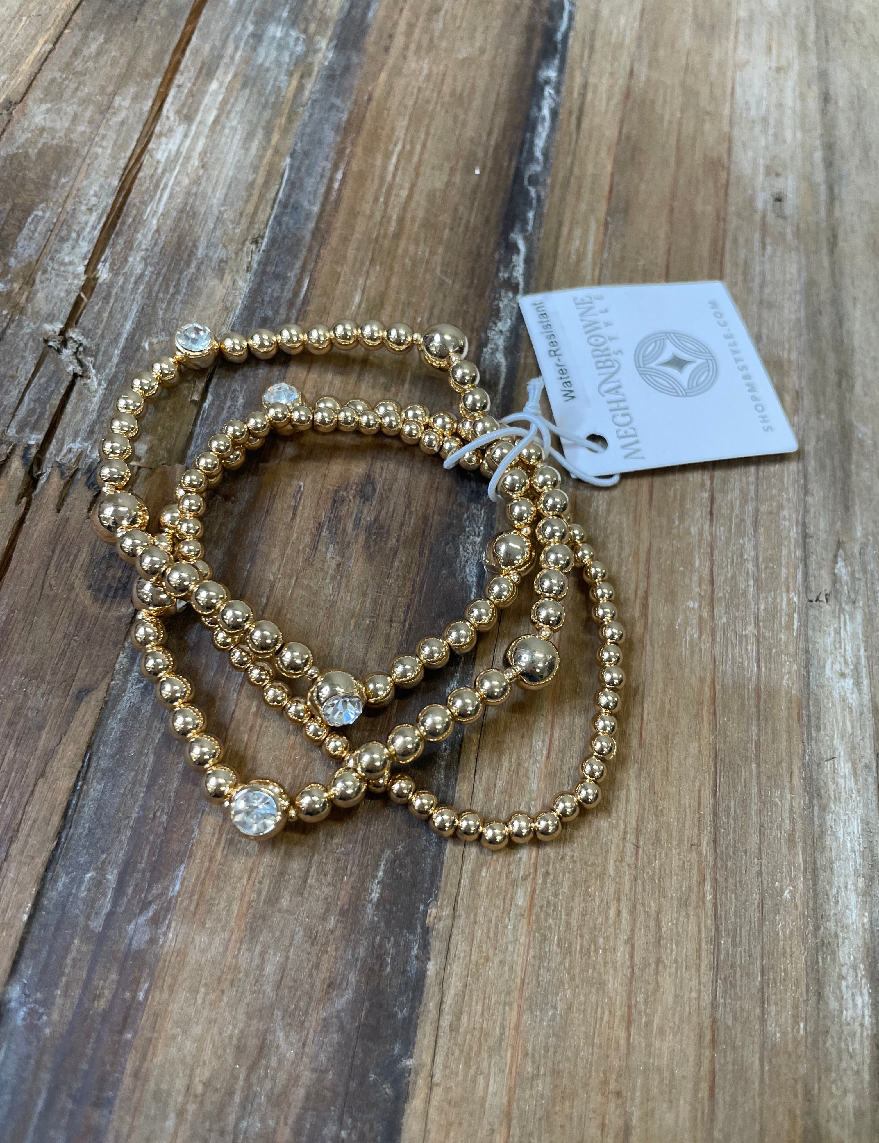 Hugh Gold Bracelet Jewelry- Bracelet MEGHAN BROWN STYLE