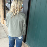 Amelia Olive Utility Jacket Outerwear- Jackets FLAG AND ANTHEM