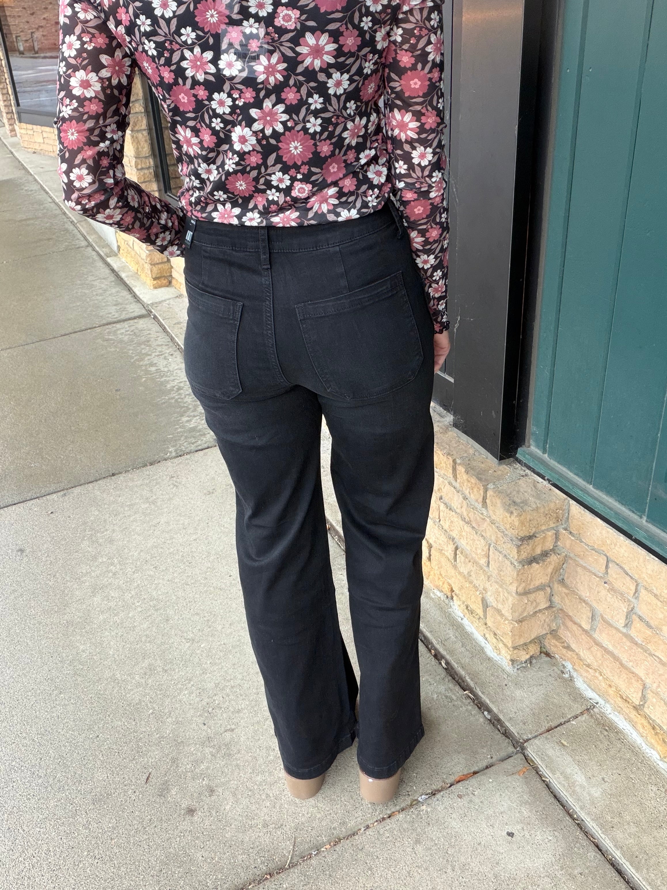 Jodi Luscious Black Base Jeans – KUT Bottoms- Jeans KUT FROM THE KLOTH