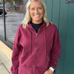 Ashford Zinfandel Full Zip Hoodie Top - Sweatshirt THREAD & SUPPLY