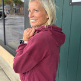 Ashford Zinfandel Full Zip Hoodie Top - Sweatshirt THREAD & SUPPLY