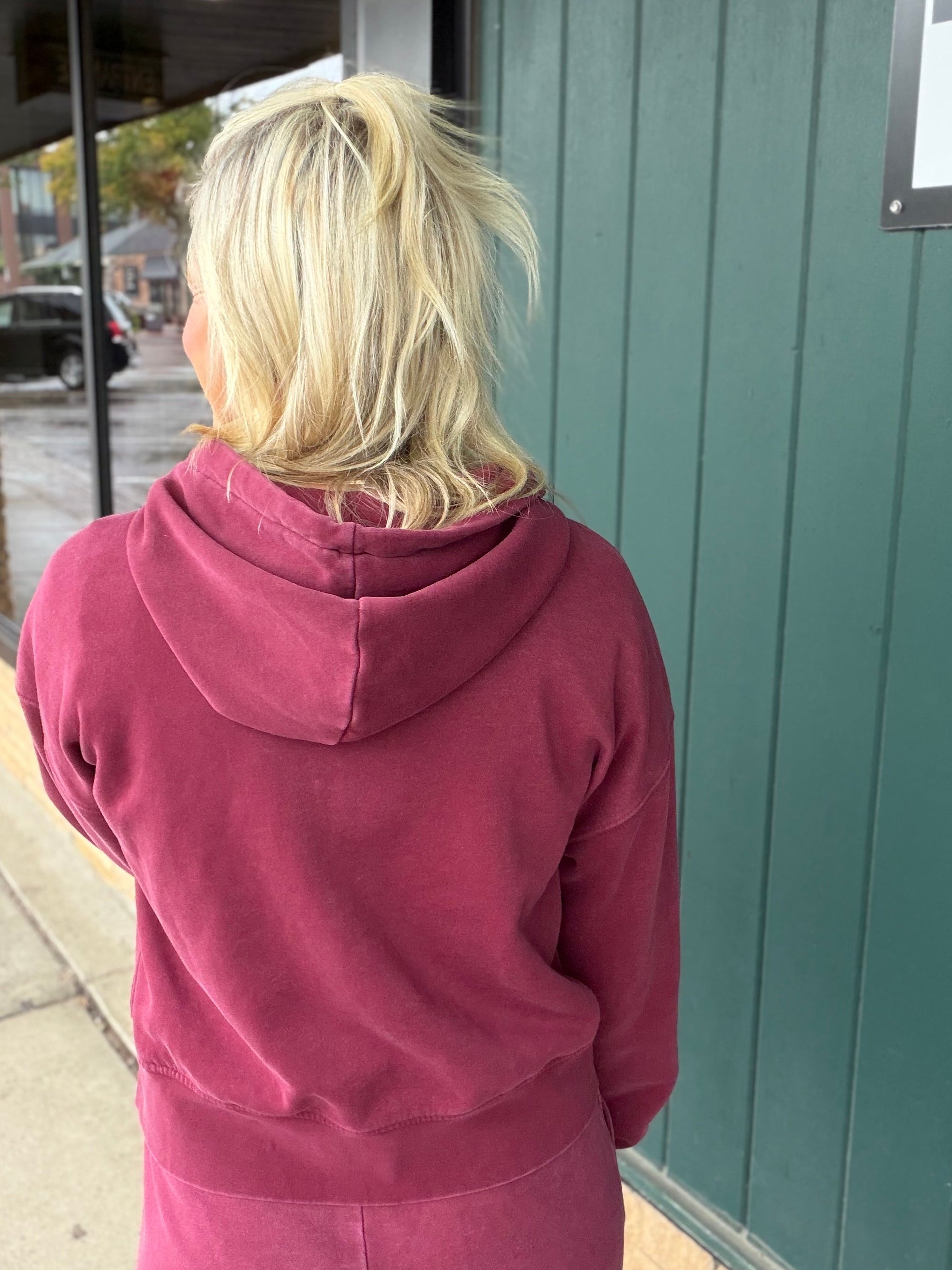 Ashford Zinfandel Full Zip Hoodie Top - Sweatshirt THREAD & SUPPLY