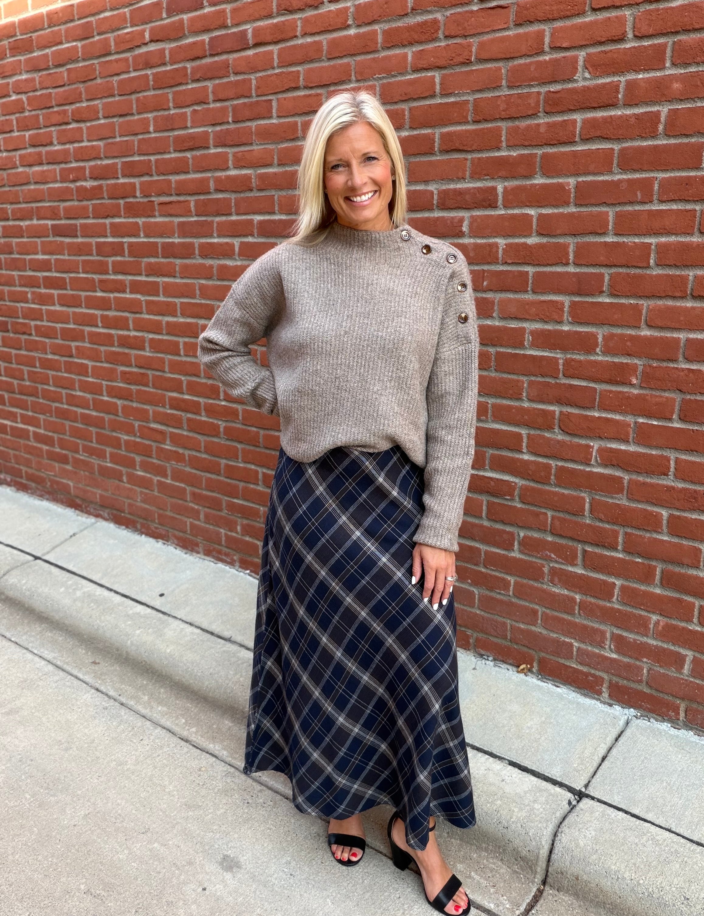 Crestview Plaid Midi Skirt Bottoms - Skirts Z SUPPLY