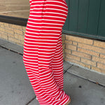 Sailor Stripe Cloud Knit Drawstring Pants Bottoms - Pants TRES BIEN