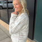Sand Multi Cassy Sweater Top - Sweater THREAD & SUPPLY