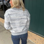 Patsy Grey Multi Sweater Top - Sweater THREAD & SUPPLY