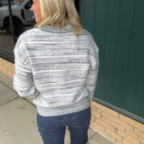 Patsy Grey Multi Sweater Top - Sweater THREAD & SUPPLY