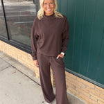 Coffee Bean Heather Jasse Bottoms Bottoms - Pants THREAD & SUPPLY