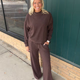 Coffee Bean Heather Jasse Bottoms Bottoms - Pants THREAD & SUPPLY