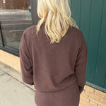 Coffee Bean Heather Jasse Top Top - Sweatshirt THREAD & SUPPLY