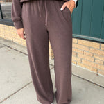 Coffee Bean Heather Jasse Bottoms Bottoms - Pants THREAD & SUPPLY