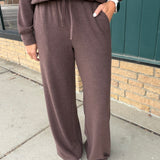 Coffee Bean Heather Jasse Bottoms Bottoms - Pants THREAD & SUPPLY