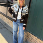 Alma Fair Isle Cardigan Tops- Cardigans FLAG AND ANTHEM