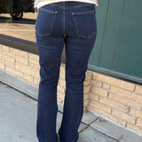 Ana High Rise Flare - Wave Wash Bottom- Jeans KUT FROM THE KLOTH