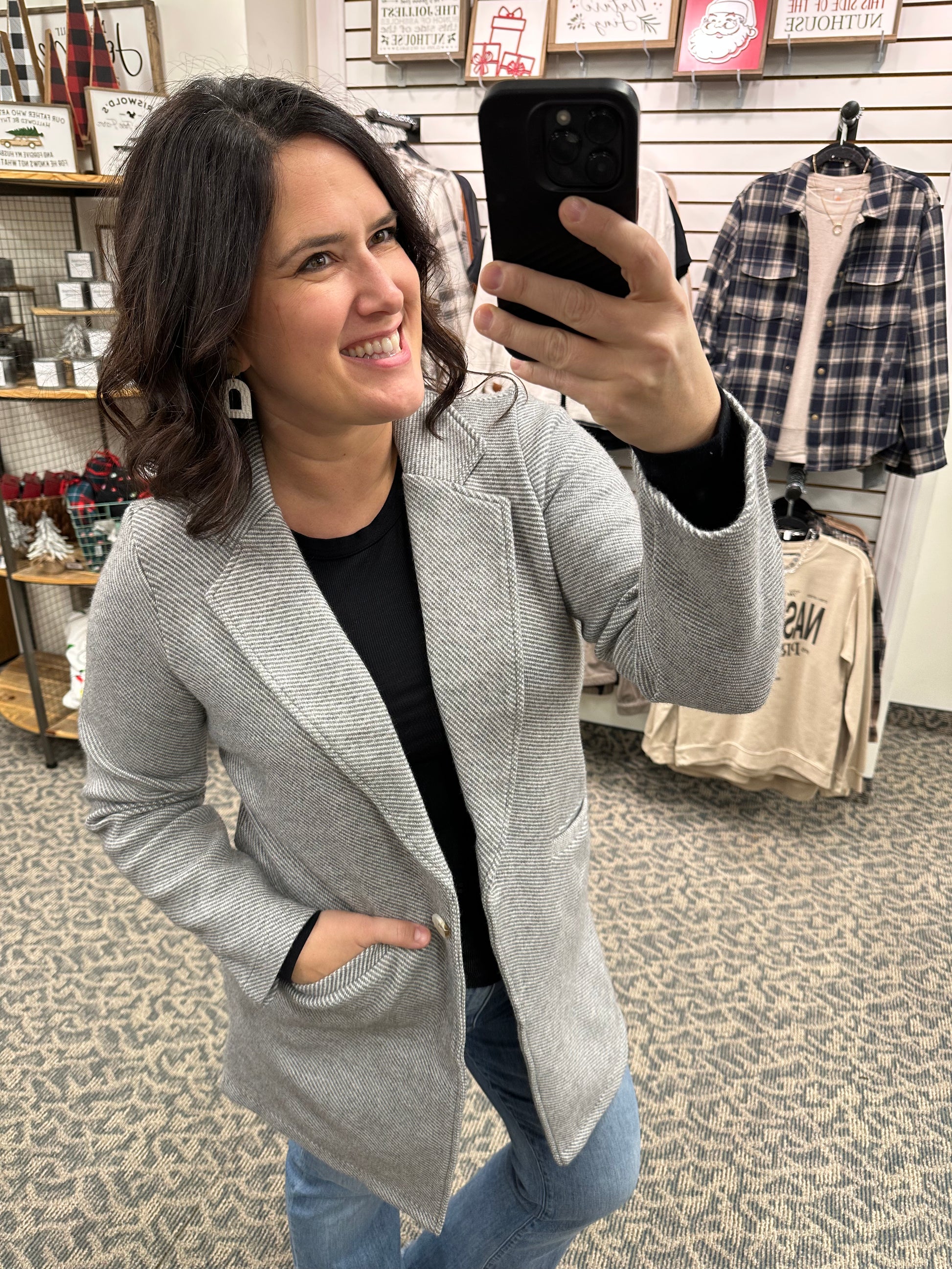 Kenzie Coat Heather Grey
by Thread & Supply