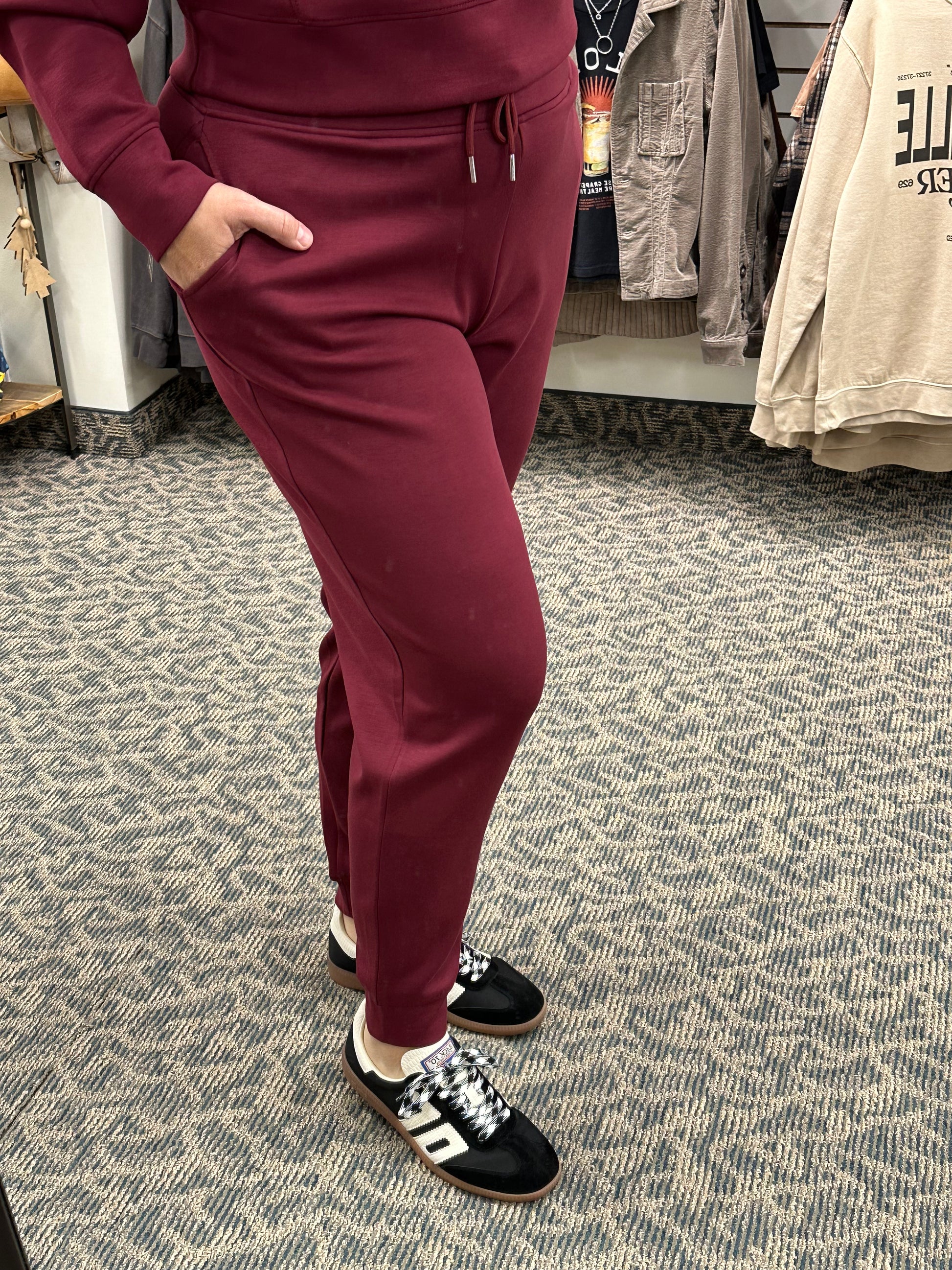 Oxblood Joselle Drawstring Jogger
Brand: RD Style 