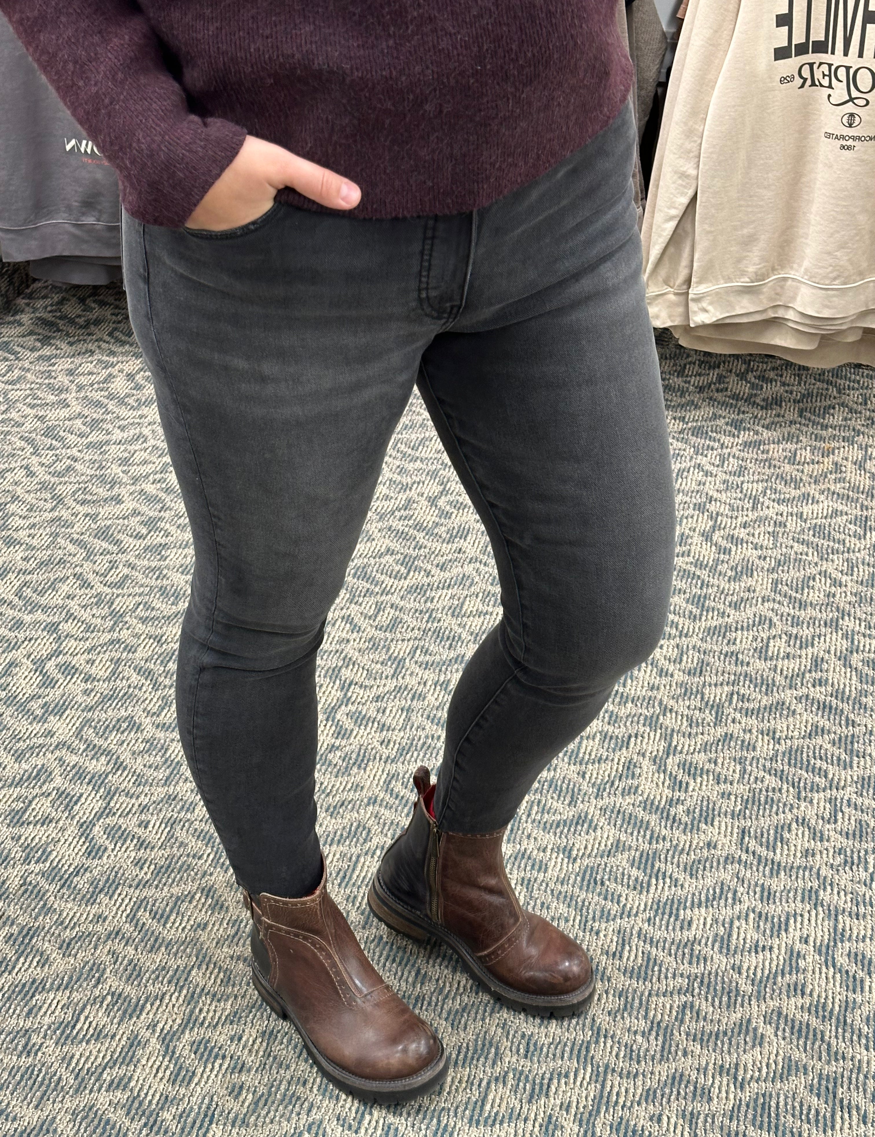 Sensitive Black Charlize Cigarette (Kut) Bottom- Pants KUT FROM THE KLOTH