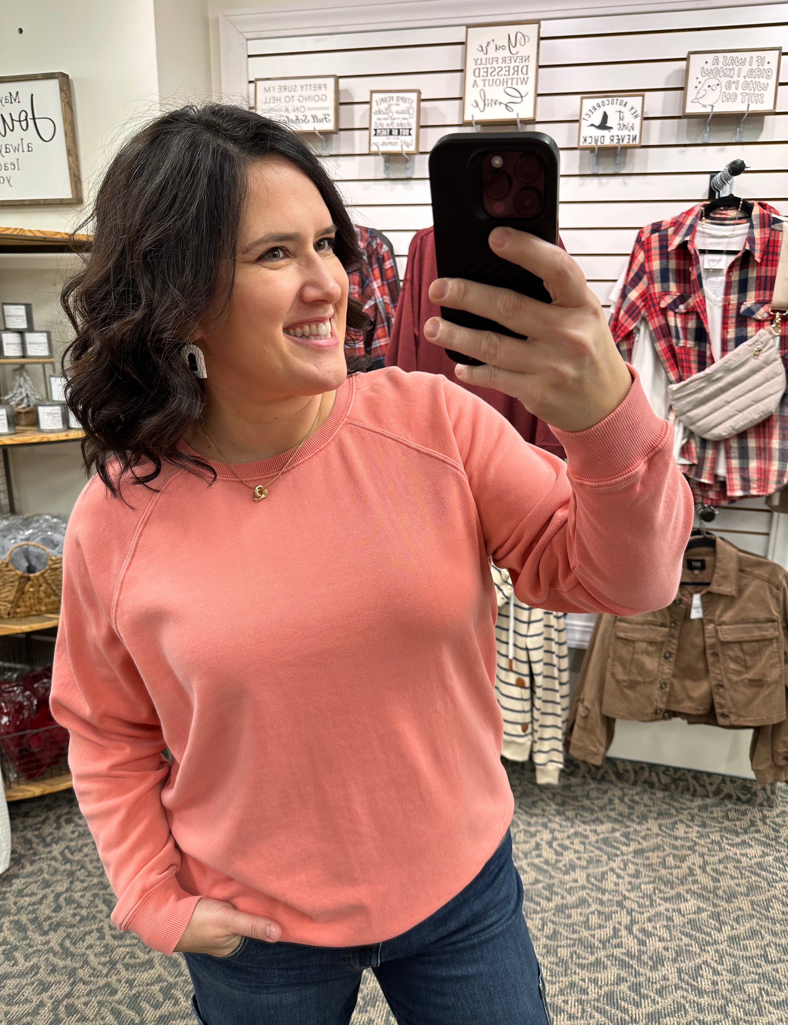 Strawberry Ice Hangout Top Tops- Sweatshirt THREAD & SUPPLY