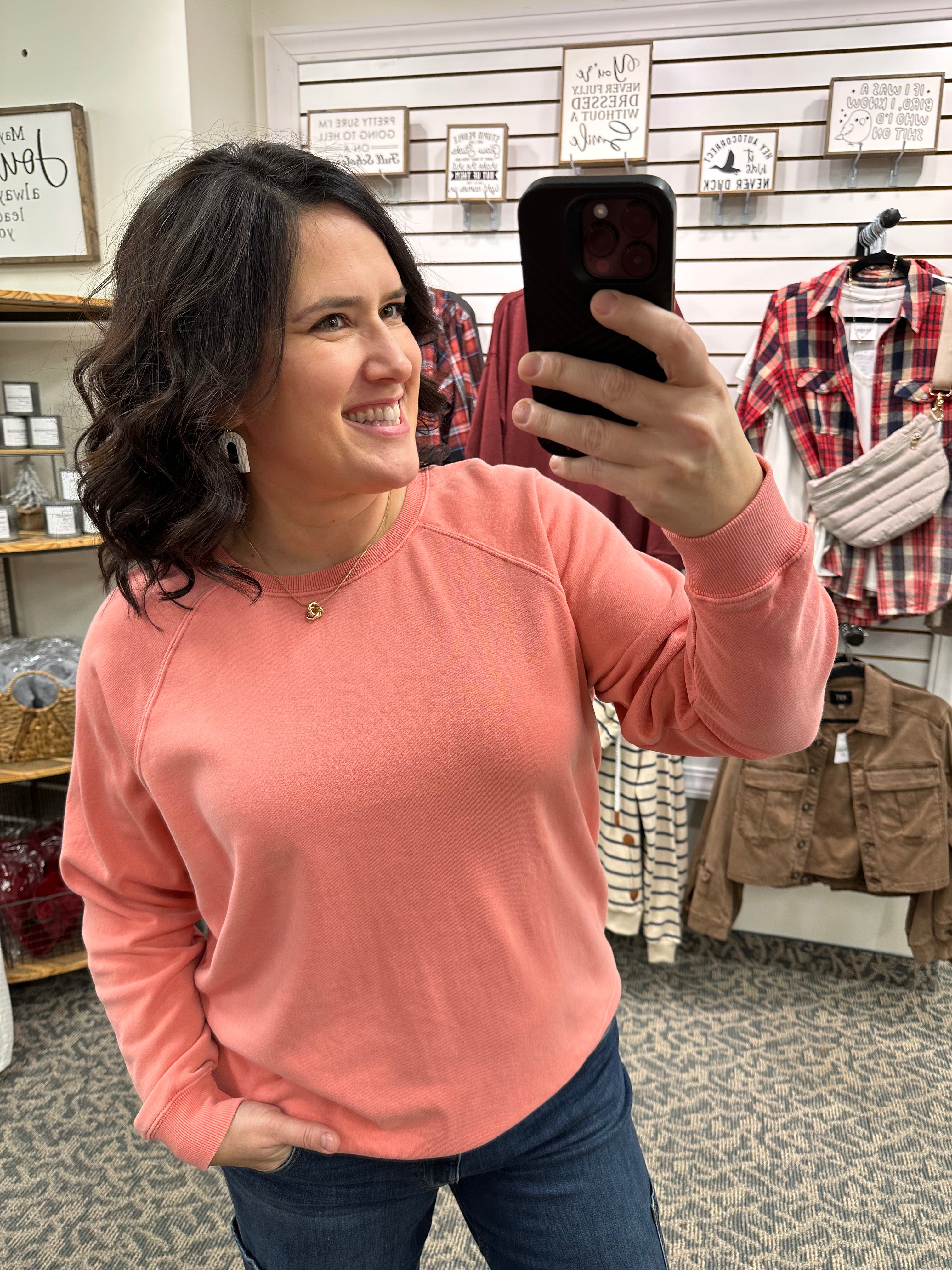 Strawberry Ice Hangout Top Tops- Sweatshirt THREAD & SUPPLY