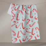 Peppermint Twist Tea Towel Geometry