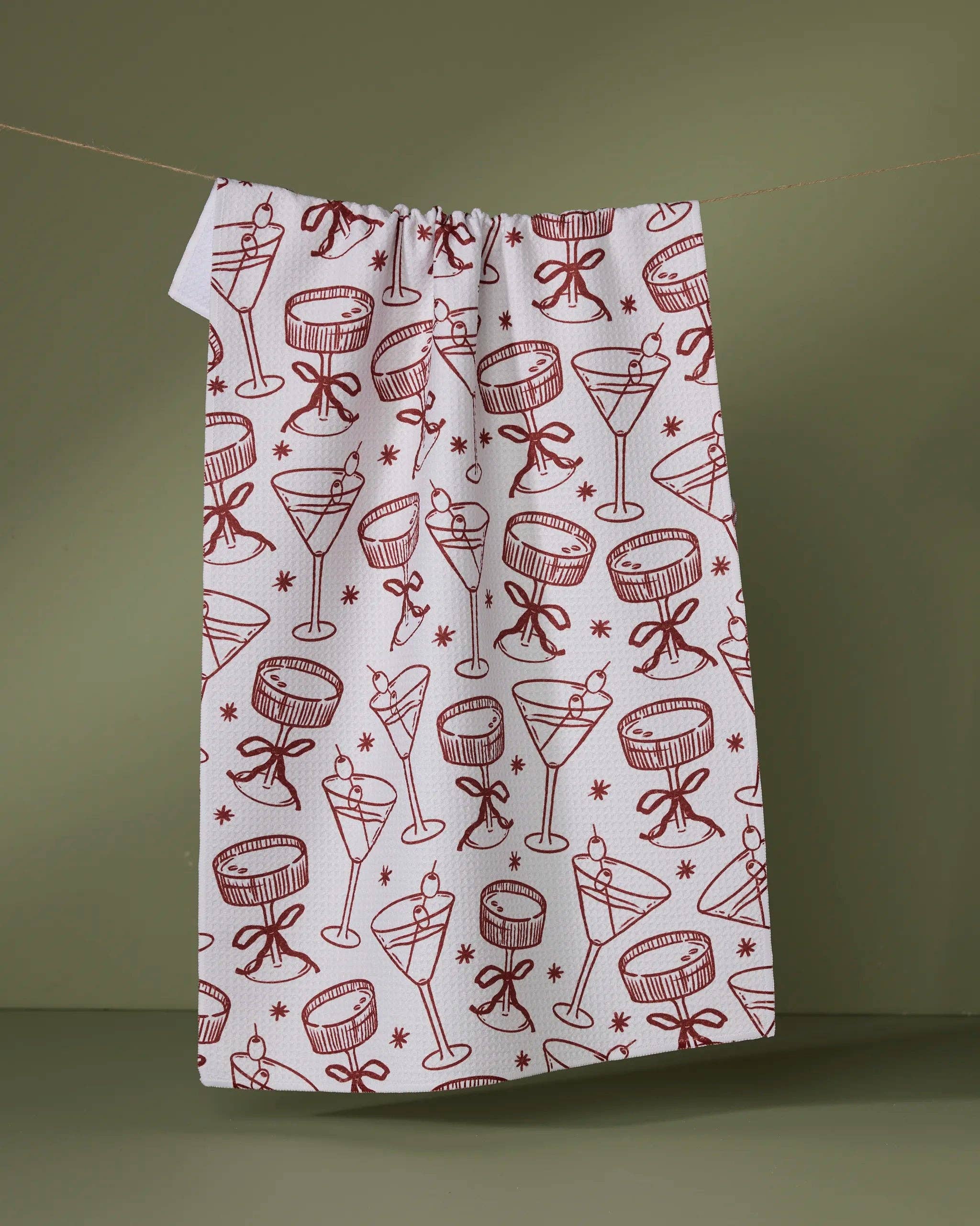 Soiree Tea Towel Geometry
