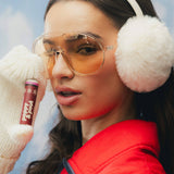 Lip Balm, Retro Ski, Berry Bonfire, Limited Edition Poppy & Pout