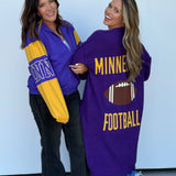 Minnesota Football Cardigan Tops- Cardigans Love Letters