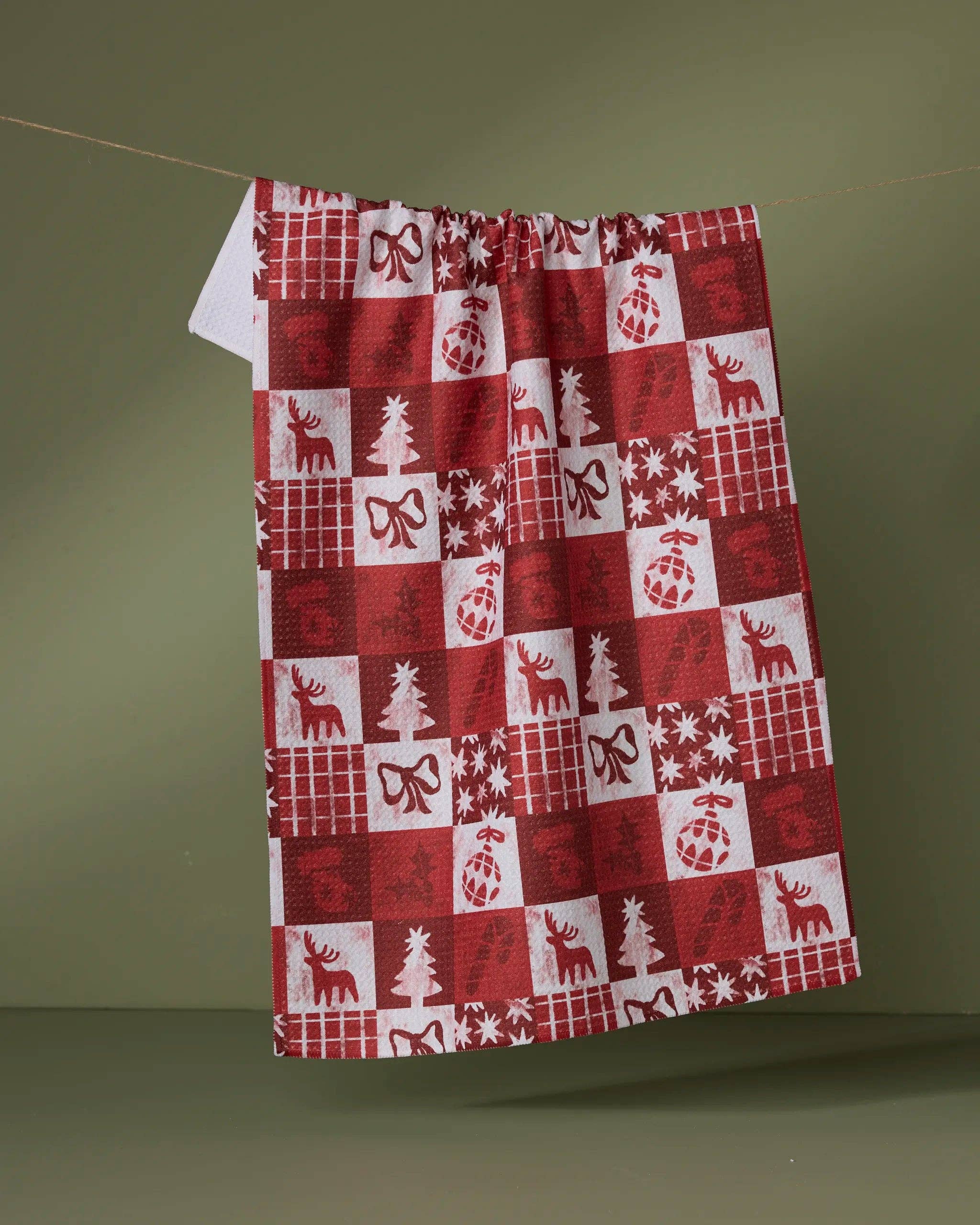 Sweet Carol Tea Towel Geometry