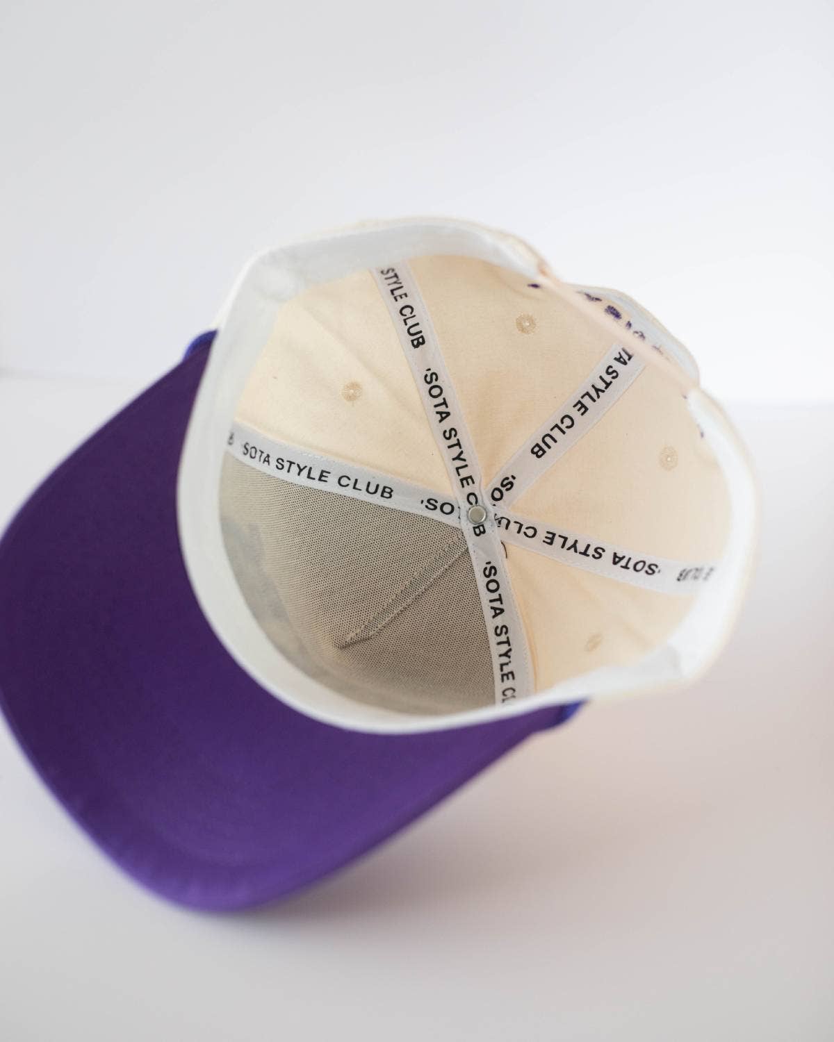 VIKES Minnesota Vikings Trucker Hat - Purple & Cream 'Sota Style Club