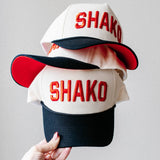 SHAKO Shakopee MN Trucker Hat - Red, Black, & Cream 'Sota Style Club