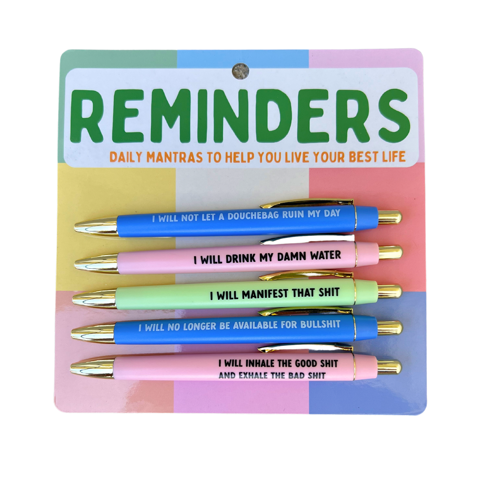 Reminders Pen Set Home-Stationery FUN CLUB