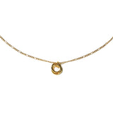 18k Gold Looped Duo Necklace Brenda Grands Jewelry