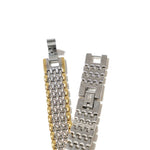 Waterproof Chunky Two-Tone Bracelet Brenda Grands Jewelry