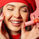 Lip Balm, Candy Cane Fluff, Holiday, Limited Edition Poppy & Pout