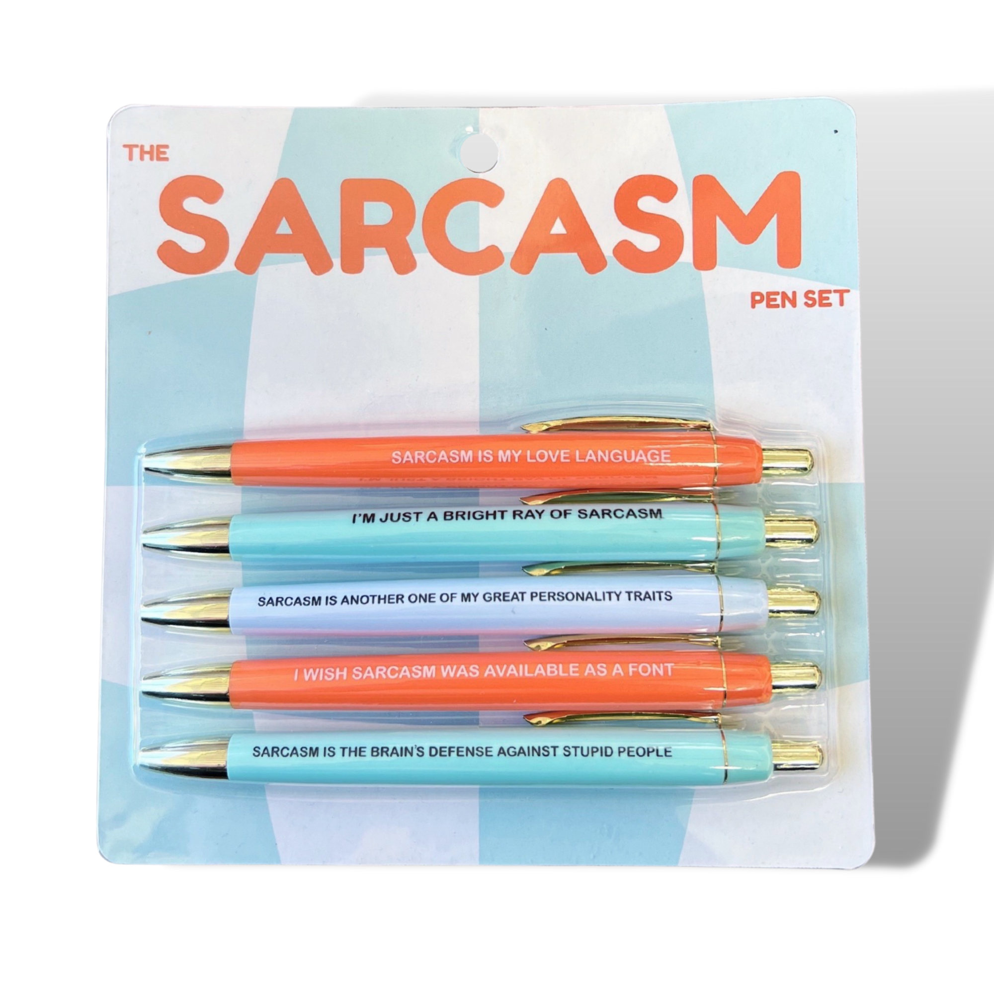 Sarcasm Pen Set Home-Stationery FUN CLUB