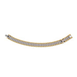 Waterproof Chunky Two-Tone Bracelet Brenda Grands Jewelry