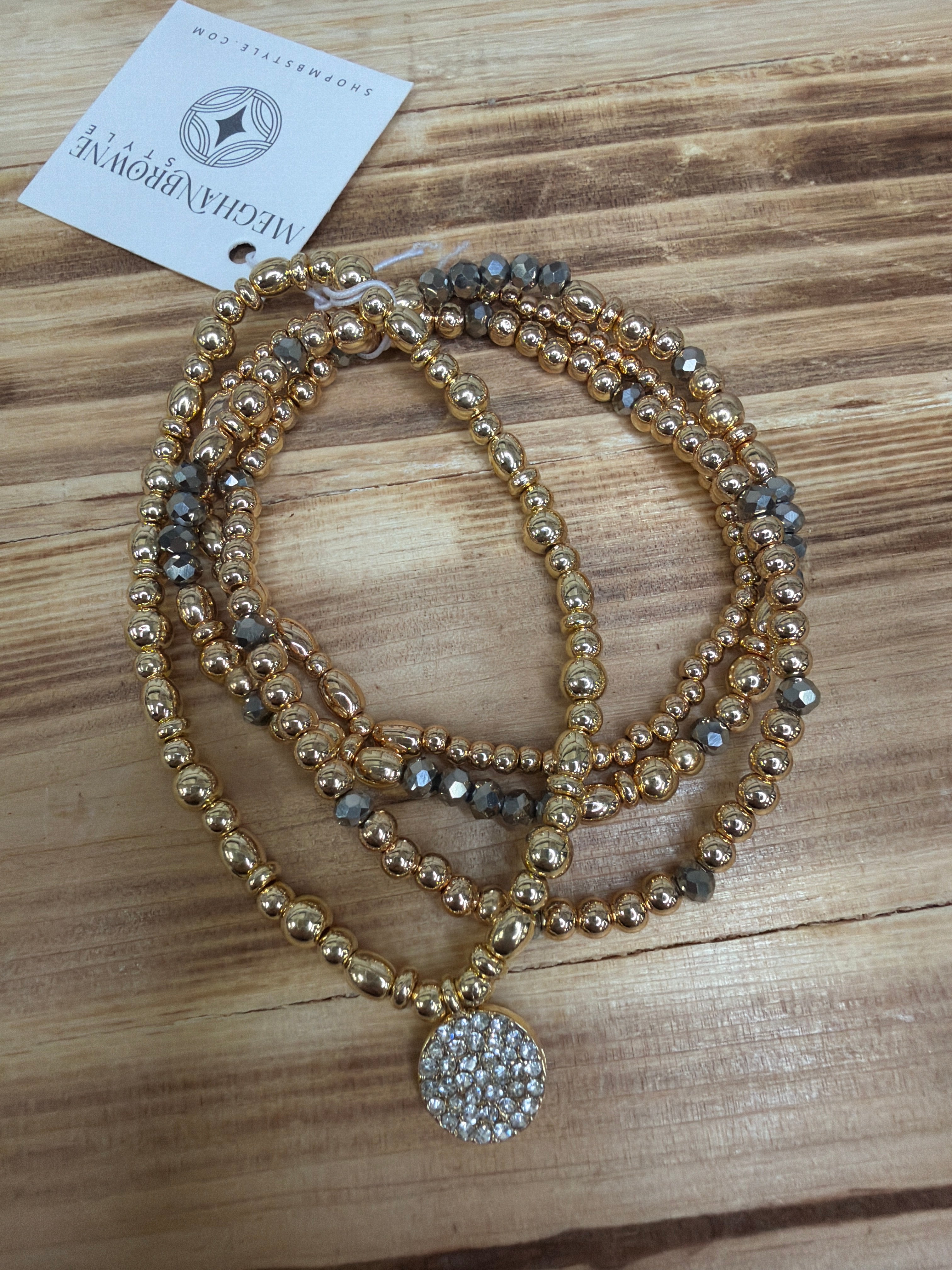 Lang Hematite Bracelet Jewelry- Bracelet MEGHAN BROWN STYLE