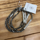 Inez Silver Bracelet Jewelry- Bracelet MEGHAN BROWN STYLE