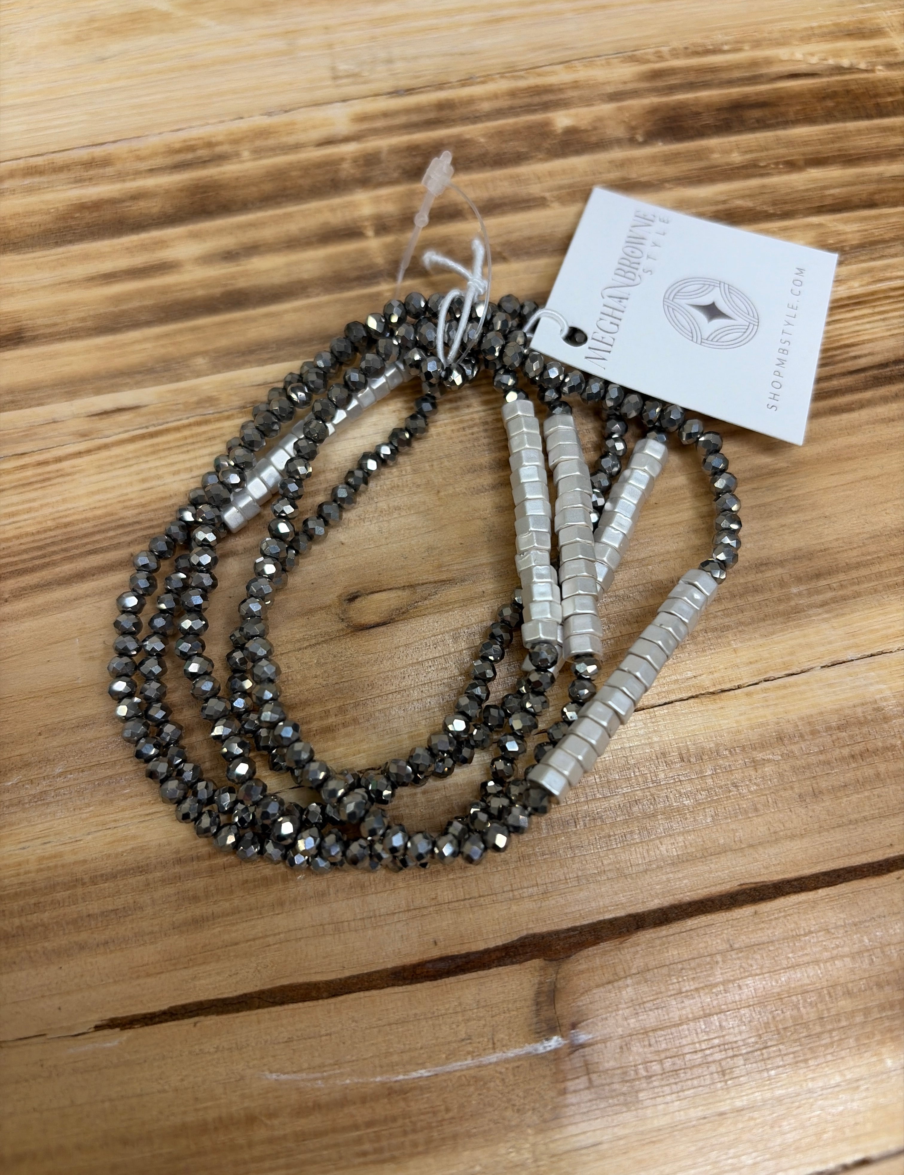 Inez Silver Bracelet Jewelry- Bracelet MEGHAN BROWN STYLE