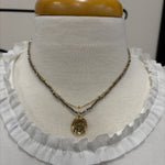 Fang Hematite Necklace Jewelry- Necklace MEGHAN BROWN STYLE