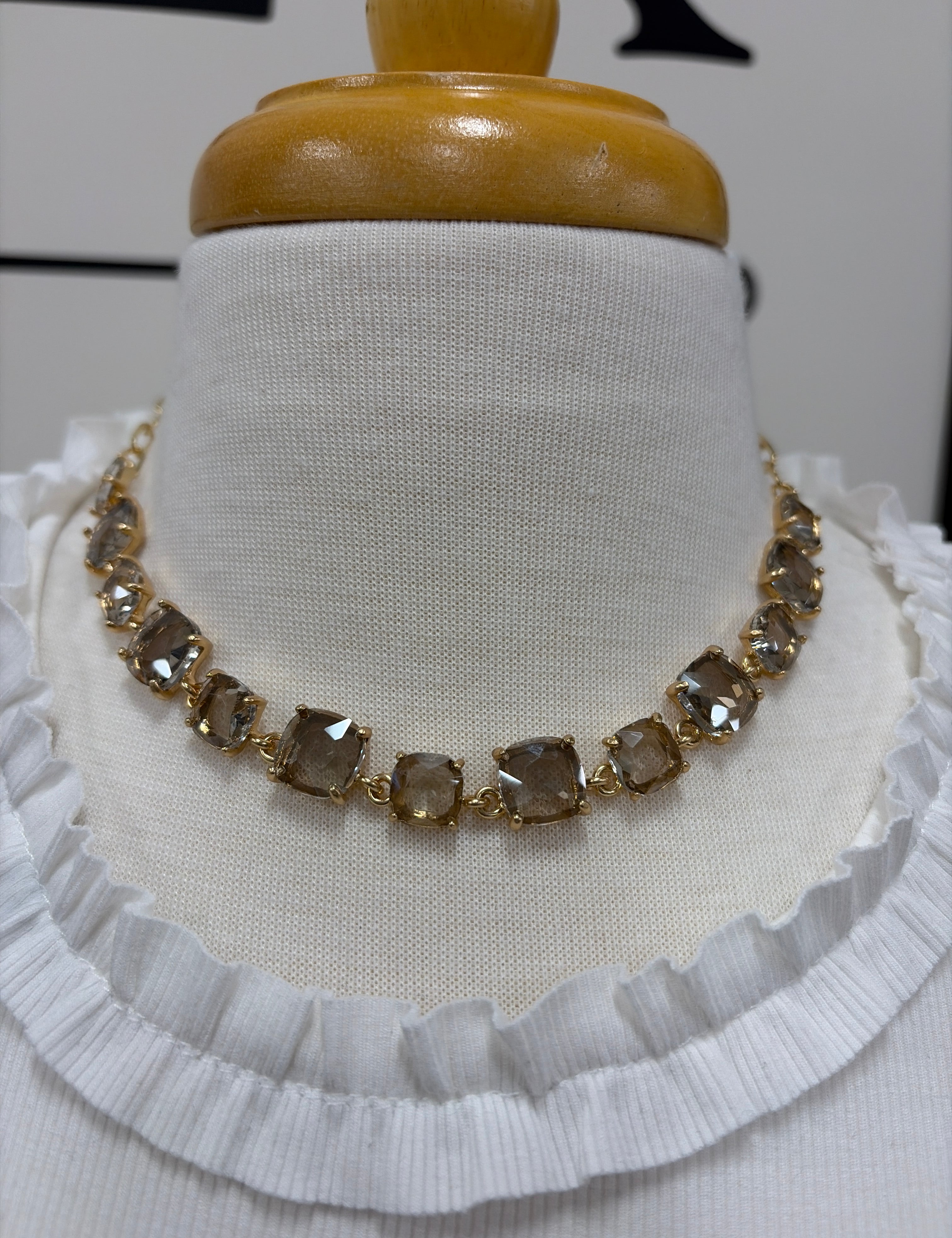 Aster Topaz Necklace Jewelry- Necklace MEGHAN BROWN STYLE