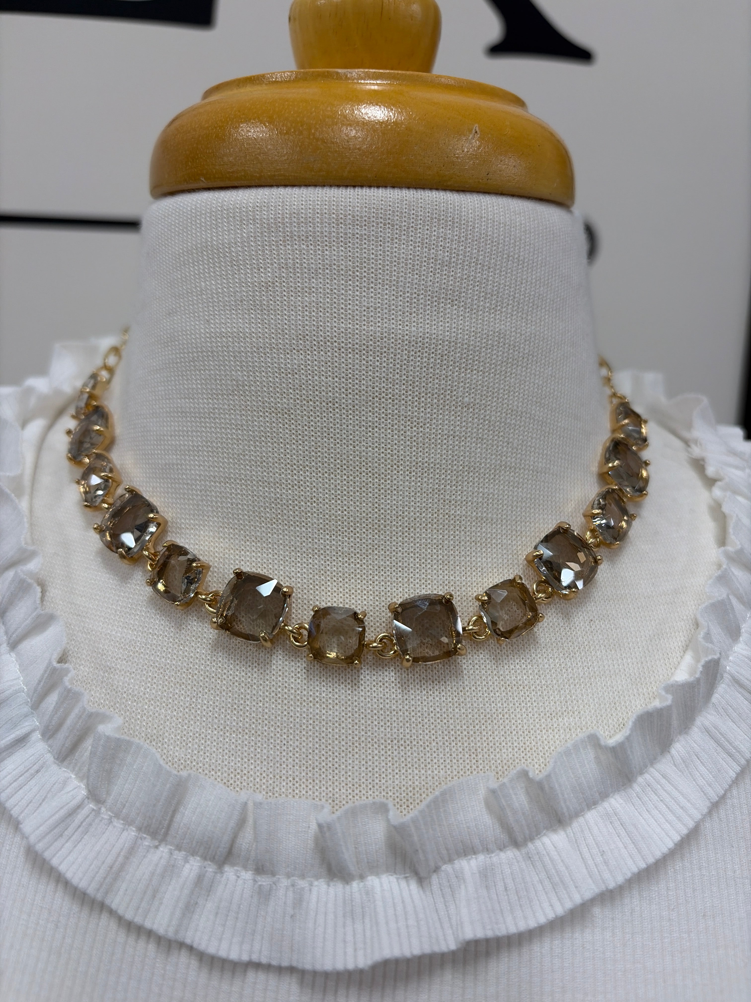 Aster Topaz Necklace Jewelry- Necklace MEGHAN BROWN STYLE