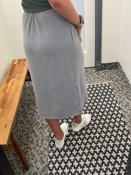 Slate Calla Skirt