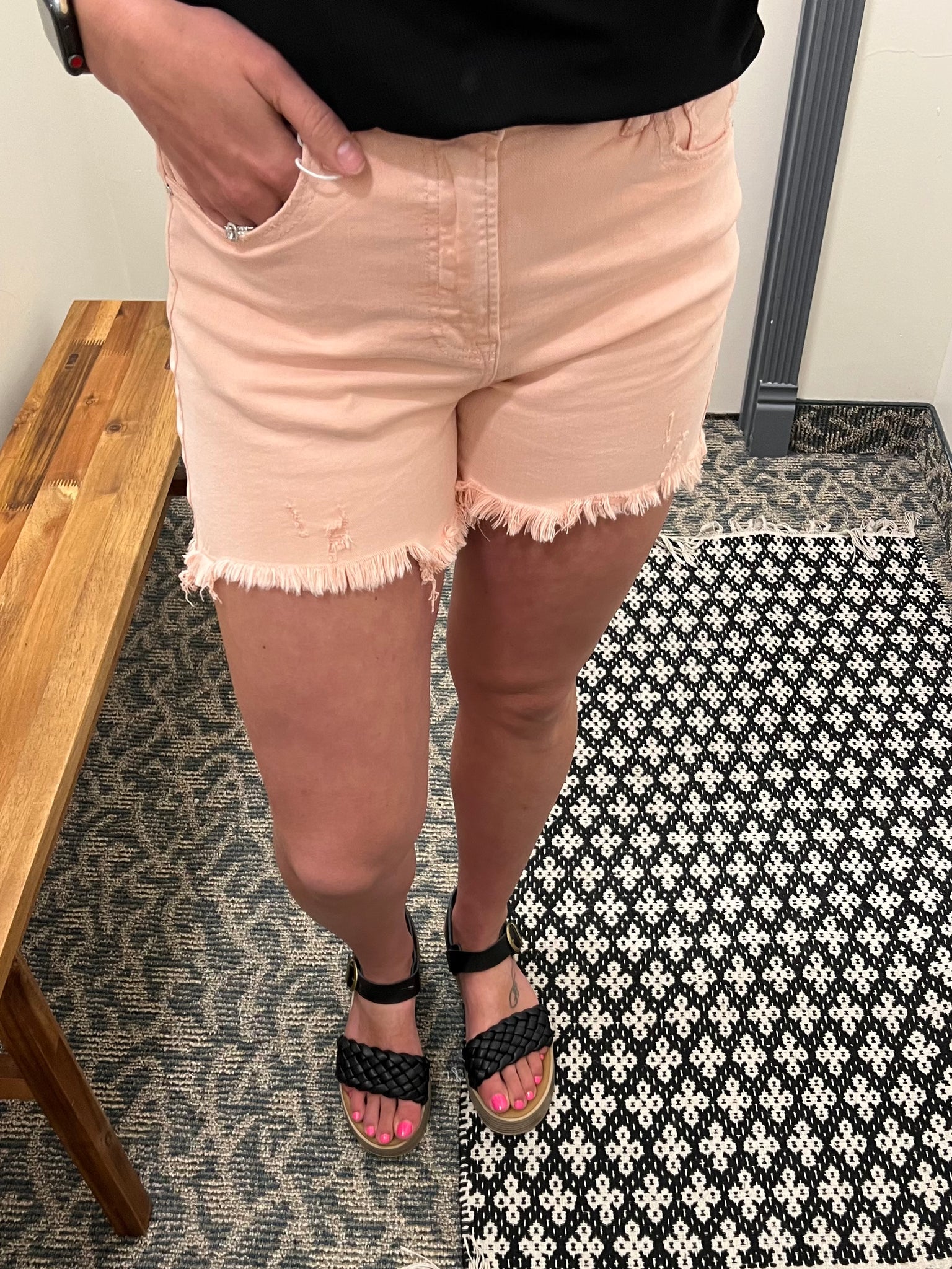 Soft Pink Dixie Shorts