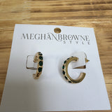 Pony Emerald Earrings Jewelry - Earrings MEGHAN BROWN STYLE