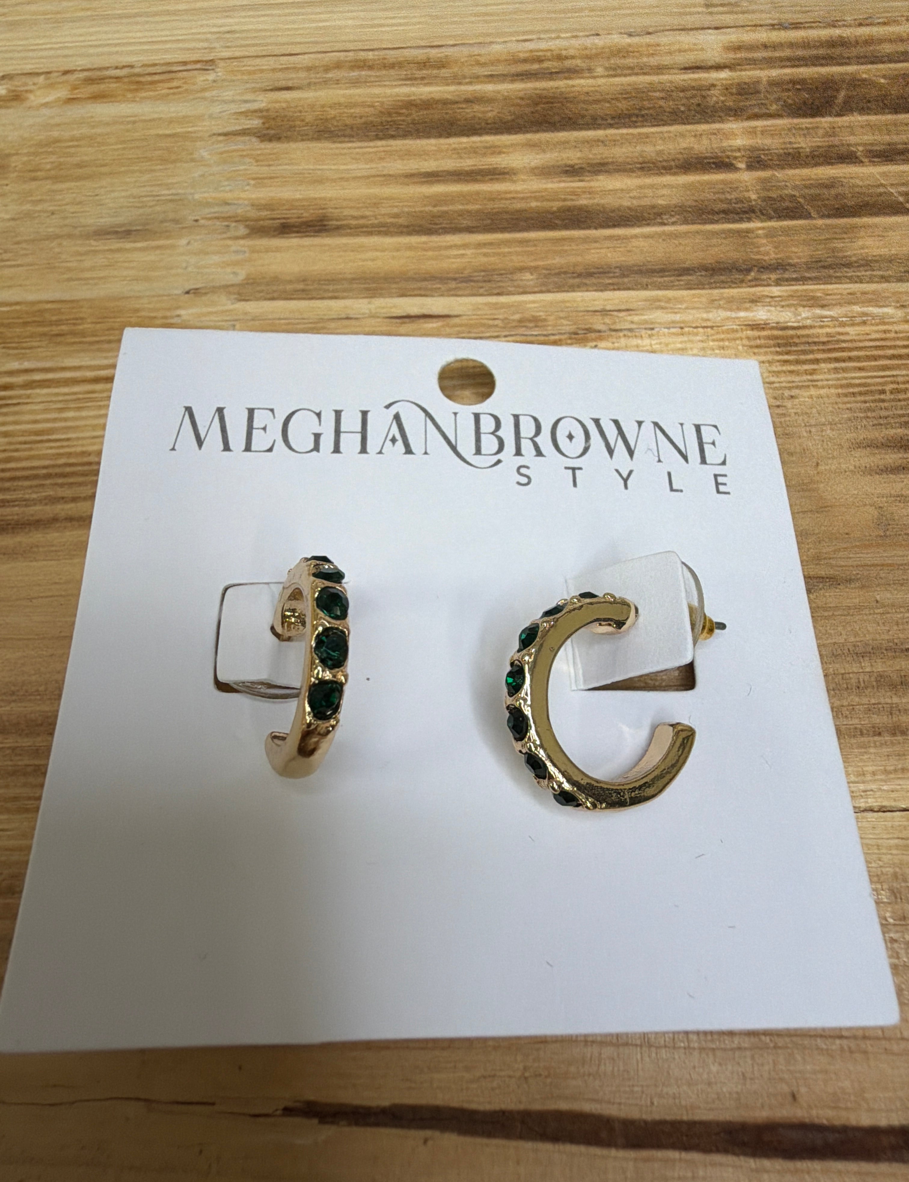 Pony Emerald Earrings Jewelry - Earrings MEGHAN BROWN STYLE