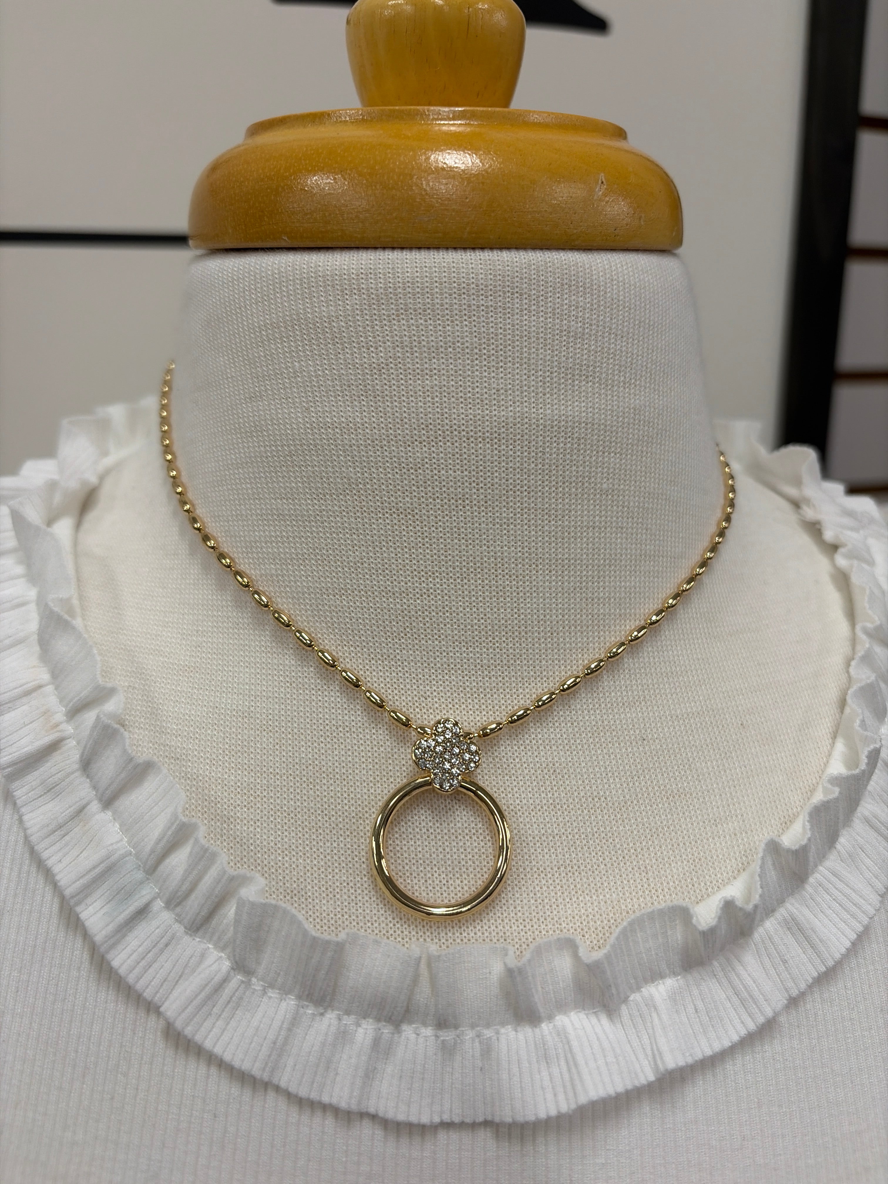 Dade Gold Necklace Jewelry- Necklace MEGHAN BROWN STYLE