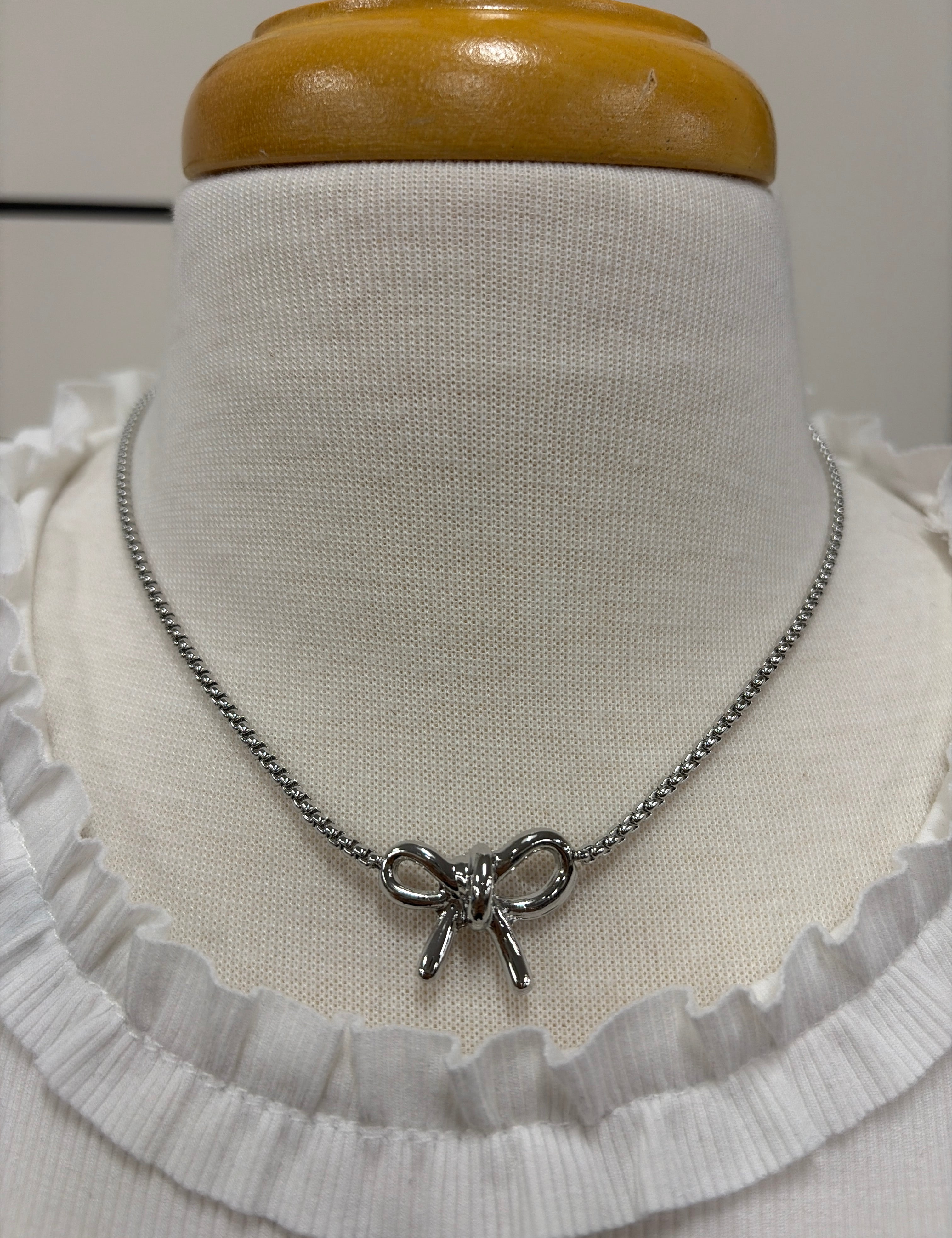 Anthony Silver Necklace Jewelry- Necklace MEGHAN BROWN STYLE