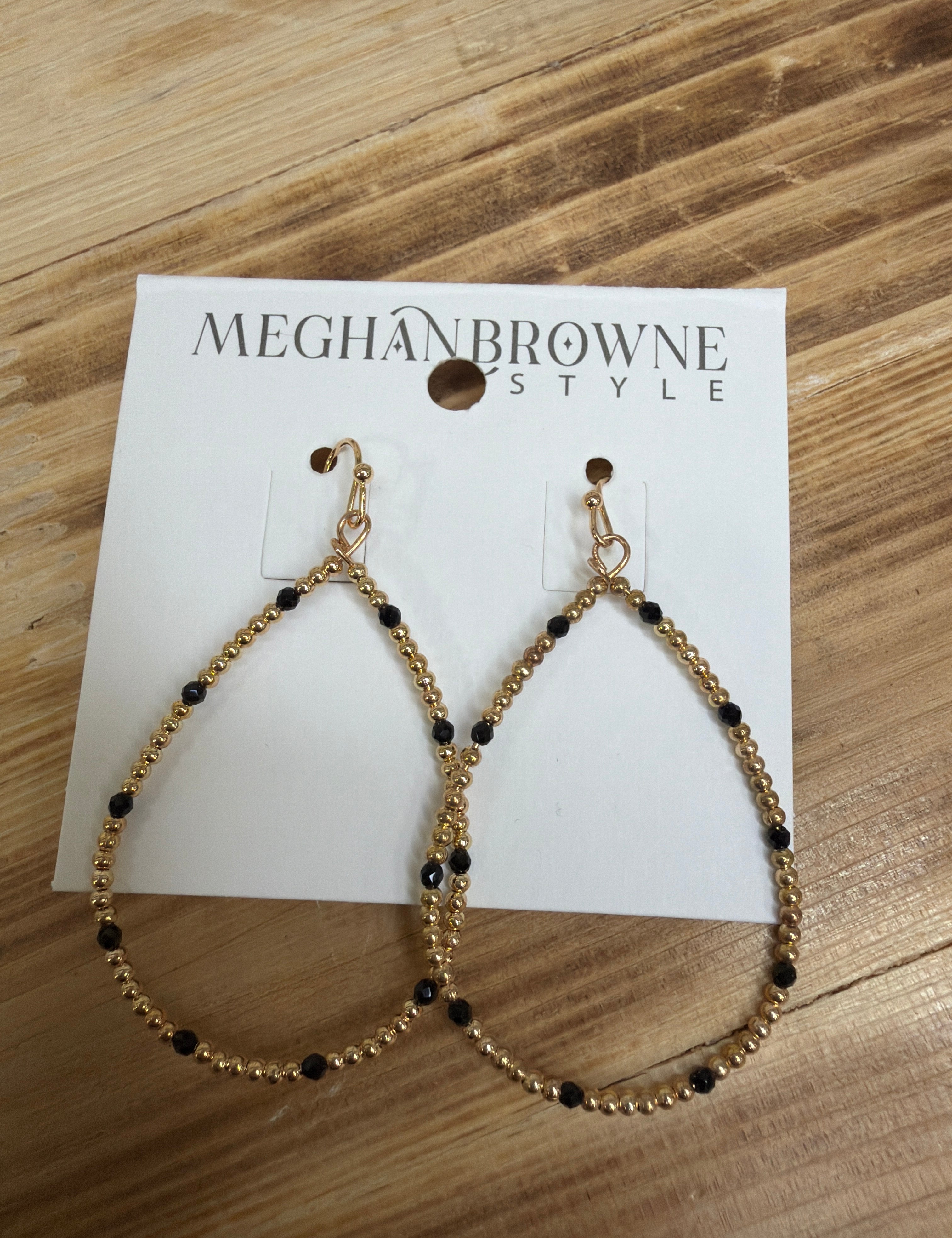 Suni Black Earrings Jewelry - Earrings MEGHAN BROWN STYLE