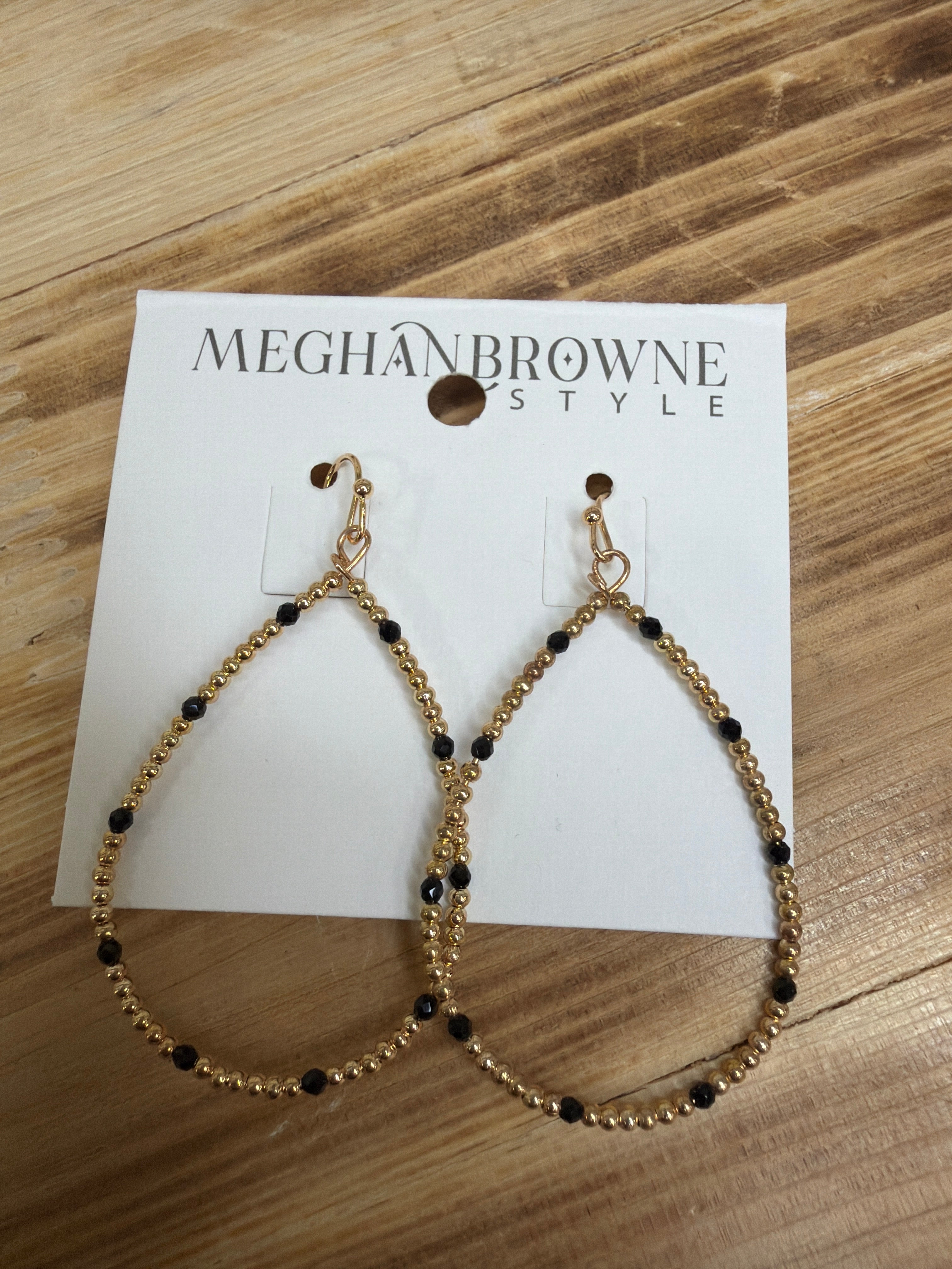Suni Black Earrings Jewelry - Earrings MEGHAN BROWN STYLE